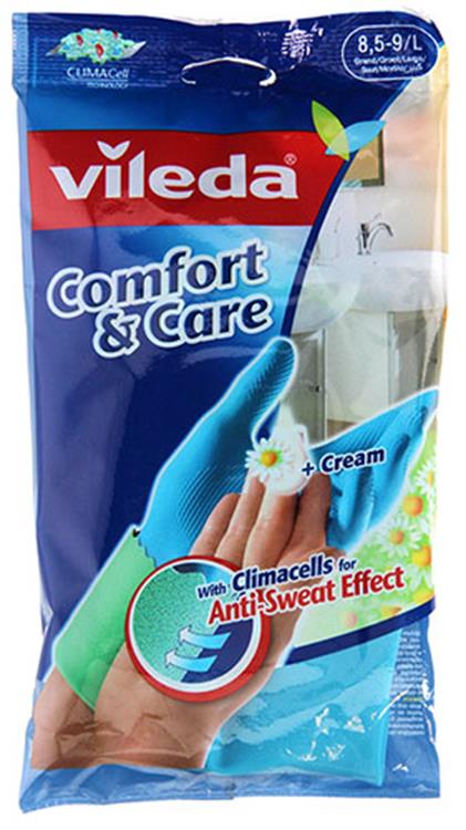 Vileda 1046051 - handschoenen comfort care l | 12 stuks