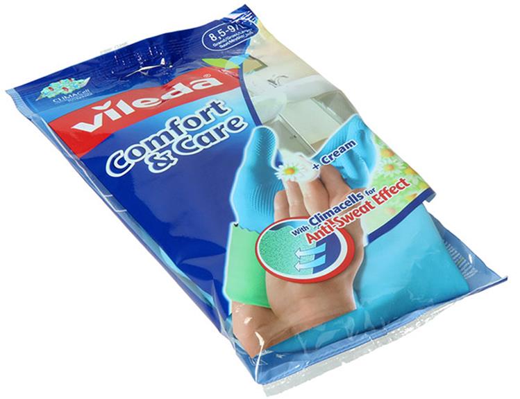 Afbeelding laden in galerijviewer, Vileda 1046051 - handschoenen comfort care l | 12 stuks
