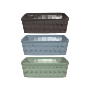 Svenska living mand 4,5l 24,5x16x10cm woven kunststof