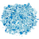 Terrazzo vlokken, blauw, 90 gr 1 doosje