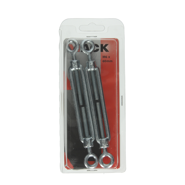 Afbeelding laden in galerijviewer, Mack 1006878 - 2spanners 2 ogen verzinkt m6x60mm bl | 5 stuks
