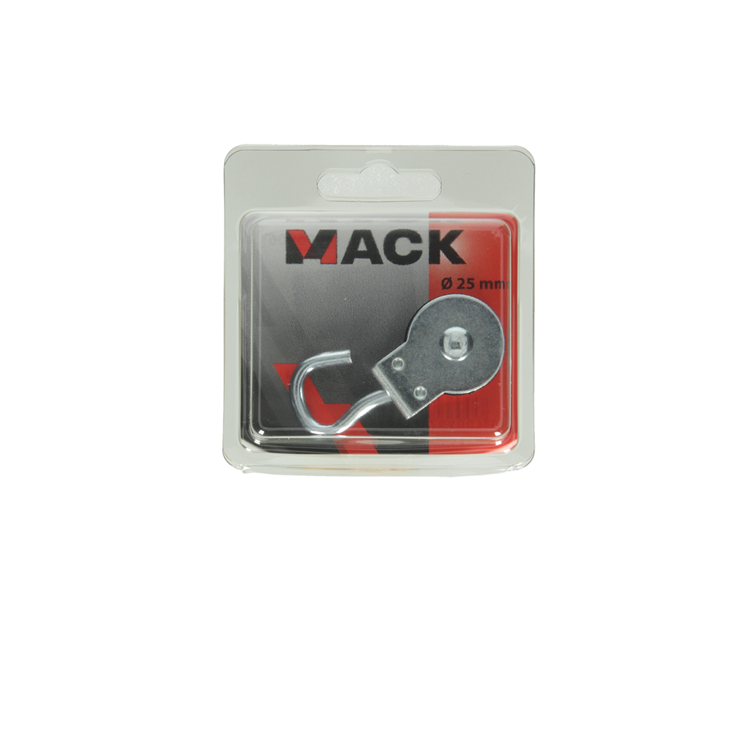 Afbeelding laden in galerijviewer, Mack 1006906 - 1 katrol wiel + haak 25mm | 5 stuks
