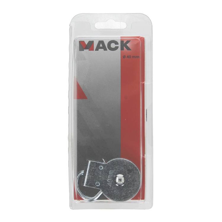 Afbeelding laden in galerijviewer, Mack 1006910 - 1 katrol wiel + haak 40mm | 5 stuks
