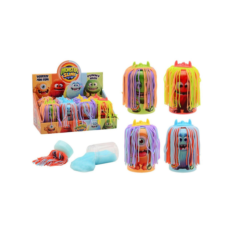 Afbeelding laden in galerijviewer, Johntoy crazy hair monster slime putty

