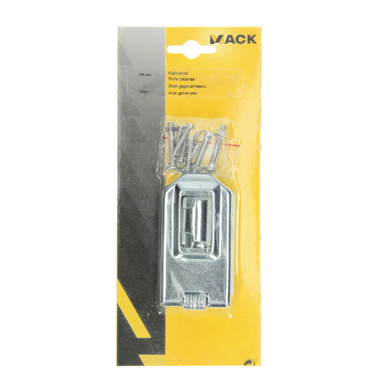 Afbeelding laden in galerijviewer, Mack 1014123 - 1 kistoverval staal gegalvaniseerd 155 mm | 5 stuks
