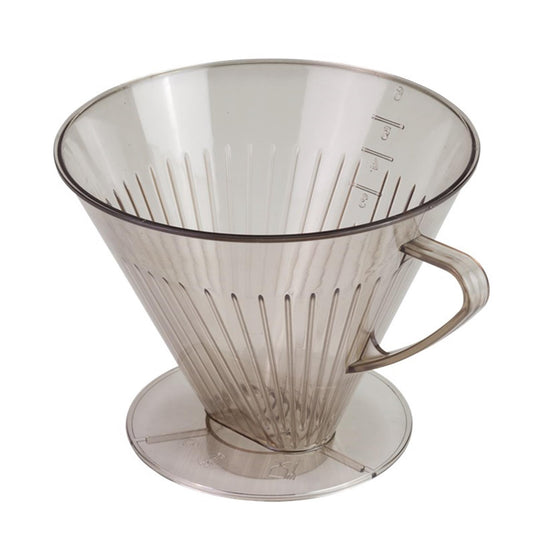 Metaltex koffie opzetfilter nr. 6 kunststof groot met greep