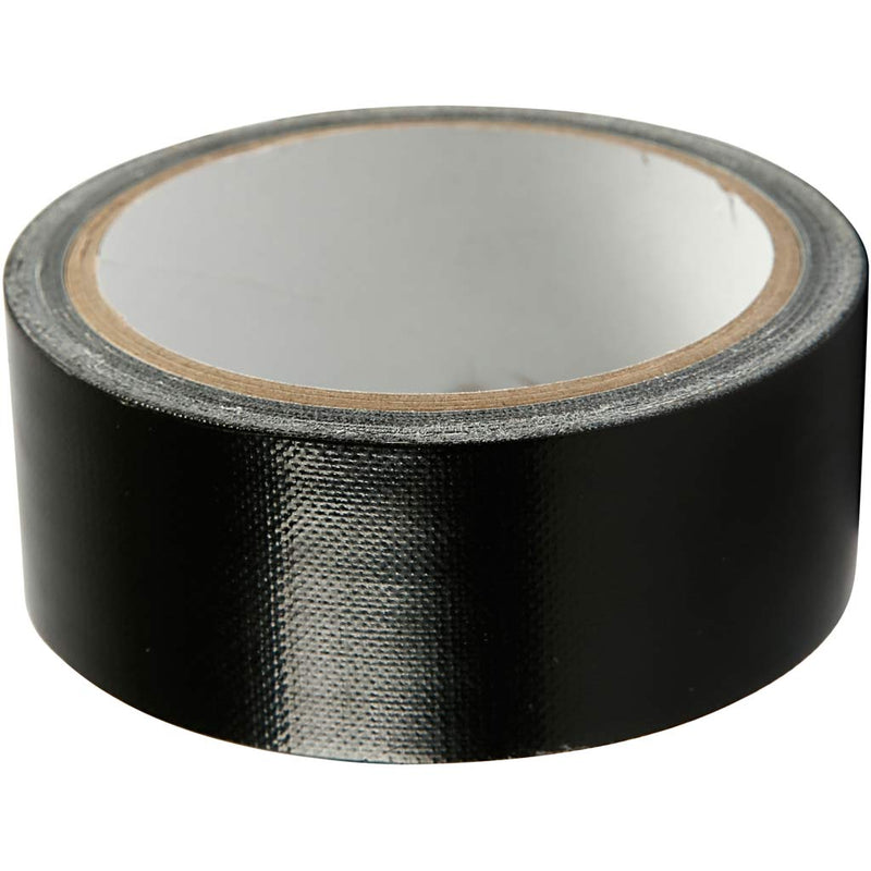 Afbeelding laden in galerijviewer, Creativ company https: www.cchobby.nl canvas-tape-b-38-mm-zwart-25-m-1-rol
