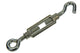 Mack 1006874 - 2 spanners: oog + haak verzinkt m8x70mm bl | 5 stuks