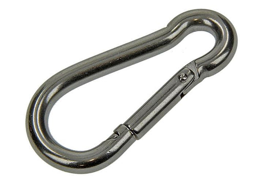 Mack 1006891 - 1 karabijnhaak+veer inox 60x6mm bl | 5 stuks