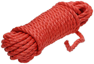 Mack 1006923 - pp gedraaid oranje streng 12mm 15m | 5 stuks