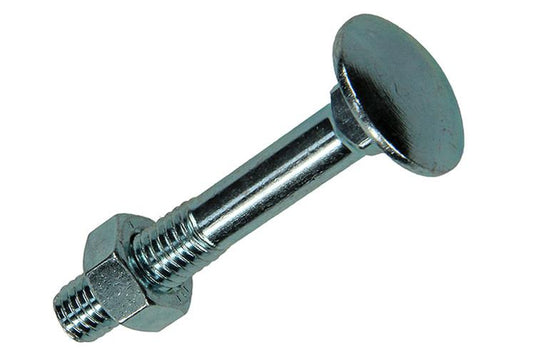 Mack 1007060 - houtbout + moer verzinkt 100 st 8 x 50 mm | 4 stuks