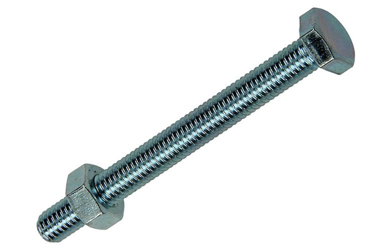 Afbeelding laden in galerijviewer, Mack 1007075 - tapbout + moer verzinkt 100 st 6 x 60 mm | 4 stuks
