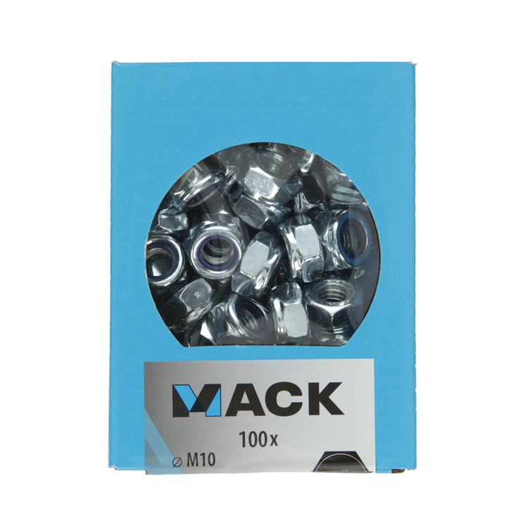 Afbeelding laden in galerijviewer, Mack 1007107 - borgmoeren 100 st m10 | 5 stuks
