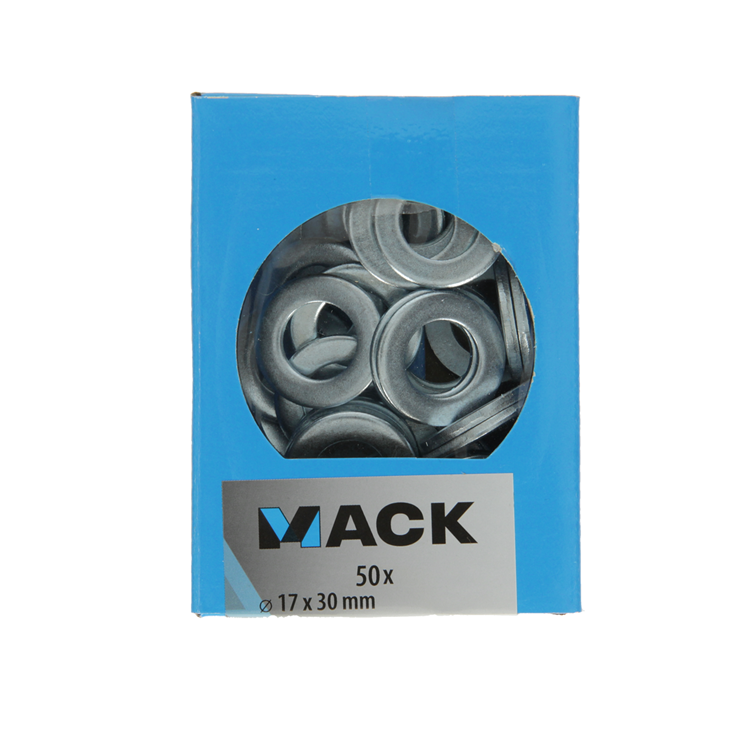 Afbeelding laden in galerijviewer, Mack 1007115 - sluitringen 50 st m16 | 5 stuks
