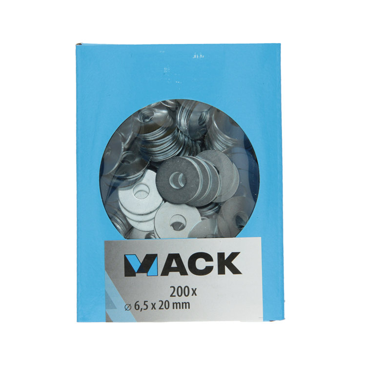 Afbeelding laden in galerijviewer, Mack 1007120 - carrosserieringen 200 st 6,5 x 20 mm | 5 stuks
