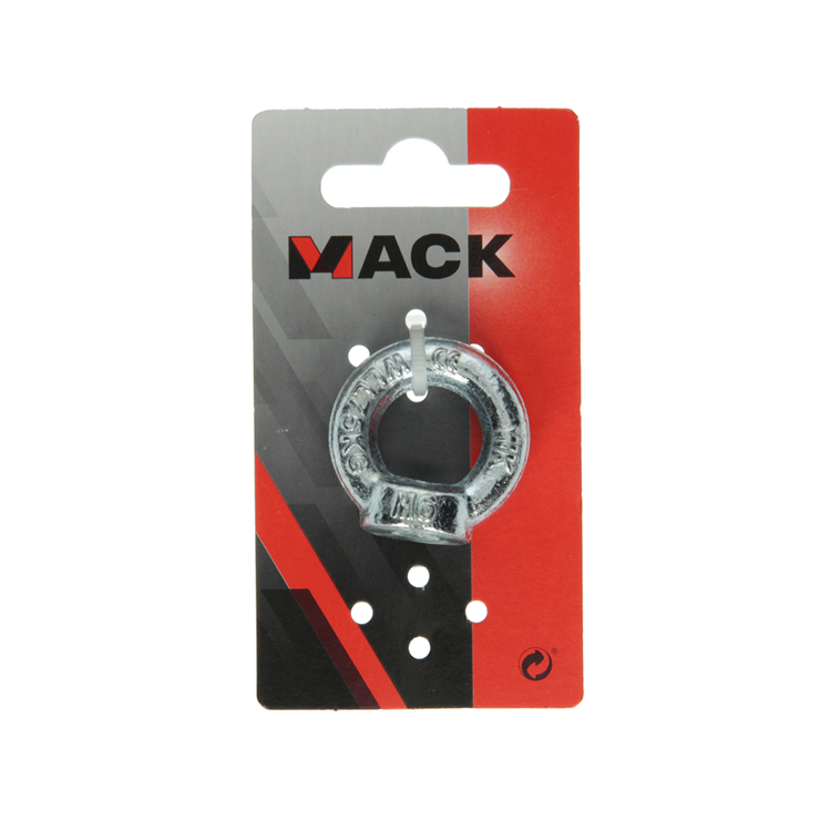Afbeelding laden in galerijviewer, Mack 1008499 - 1 ringmoer din 582 m6 verzinkt | 10 stuks
