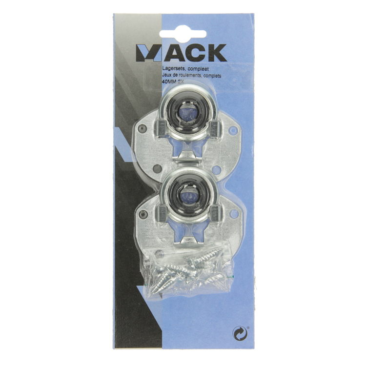 Afbeelding laden in galerijviewer, Mack 1010116 - 2 lagersets compleet 40mm | 5 stuks
