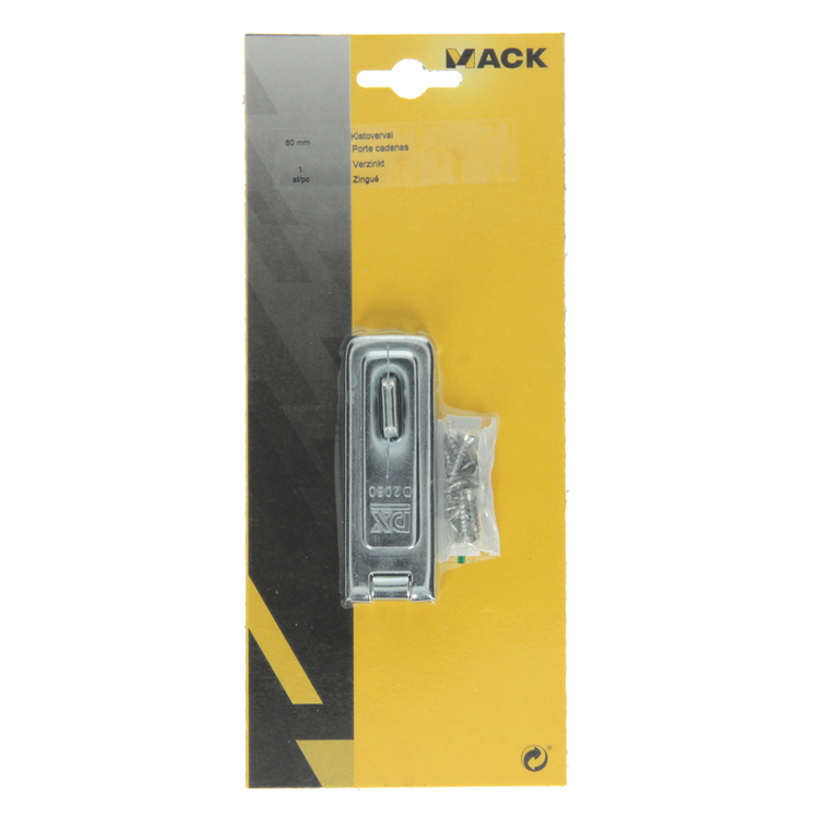 Afbeelding laden in galerijviewer, Mack 1013628 - 1 kistoverval verzinkt 80 mm | 5 stuks
