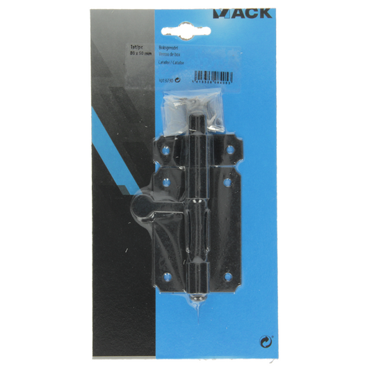 Mack 1013730 - 1 boksgrendel zw cataf. 80mm | 5 stuks