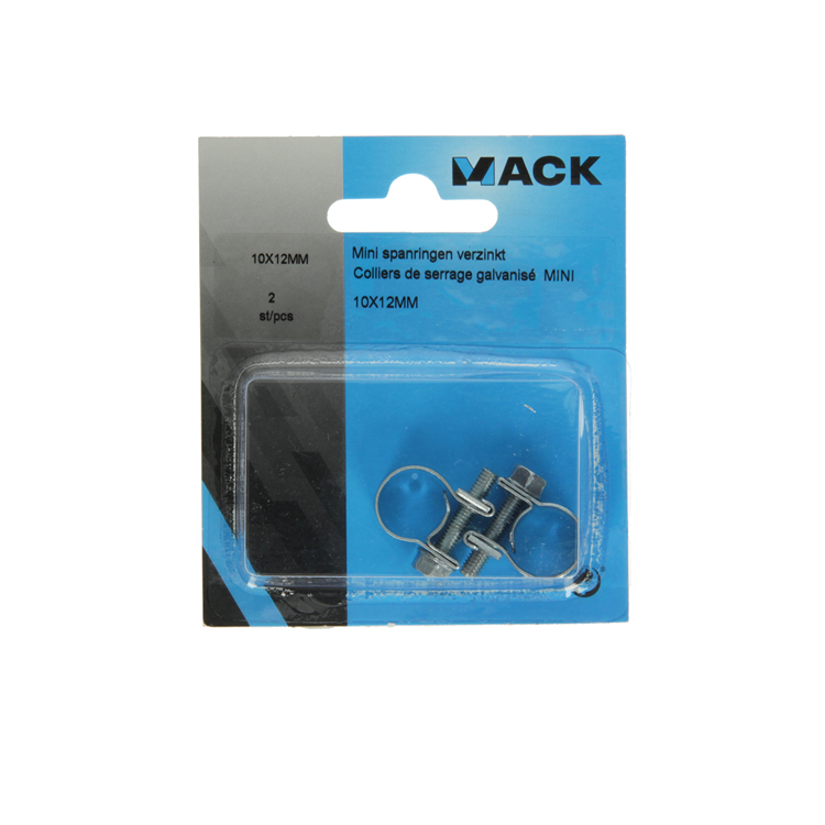 Afbeelding laden in galerijviewer, Mack 1011656 - slangklem verz 10-12mm 2st | 12 stuks
