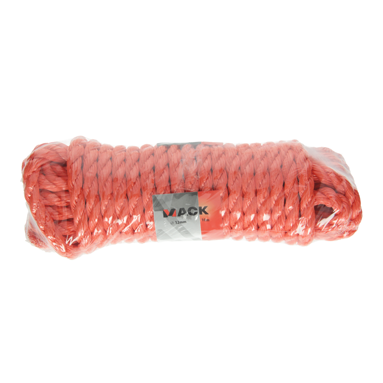 Afbeelding laden in galerijviewer, Mack 1014929 - pp gedraaid oranje streng 12mm 10m | 5 stuks
