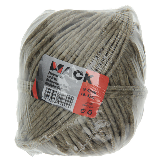 Mack 1014948 - paktouw vlas bobijn 4mm 55m | 5 stuks