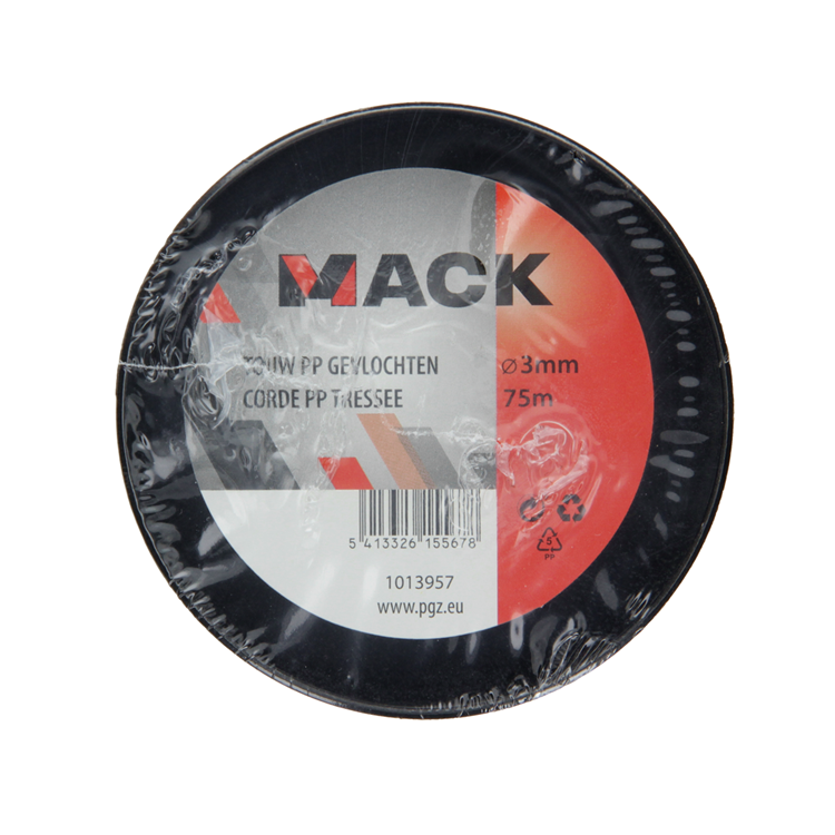 Afbeelding laden in galerijviewer, Mack 1013957 - pp gevlochten wit blauw bobijn3mm 75m | 5 stuks
