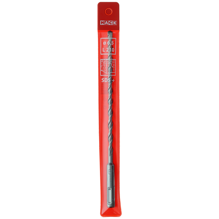 Afbeelding laden in galerijviewer, Mack 1018212 - hamerboor sds+ 6,5x210 | 2 stuks
