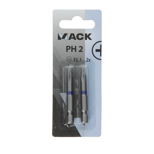 Mack 1018293 - schroefbit ph2 l50mm 2st | 5 stuks