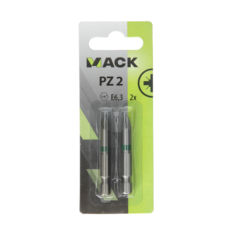 Afbeelding laden in galerijviewer, Mack 1018299 - schroefbit pz2 l50mm 2st | 5 stuks
