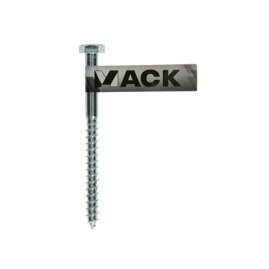 Mack 1017419 - houtdraadbout staal verzinkt 1 st 8 x 100 mm | 10 stuks