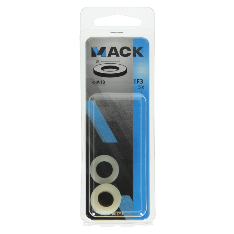 Afbeelding laden in galerijviewer, Mack 1017733 - sluitring nylon 5 st m10 | 10 stuks
