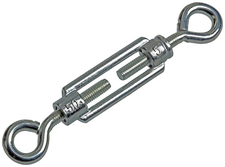Afbeelding laden in galerijviewer, Mack 1008470 - 2 spanners 2 ogen m5 x 50mm verzinkt | 10 stuks
