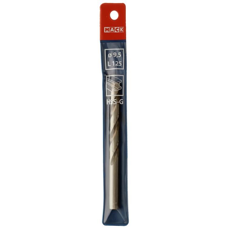 Afbeelding laden in galerijviewer, Mack 1018415 - metaalboor hss g din 338 ø 9,5 x 125 mm | 5 stuks
