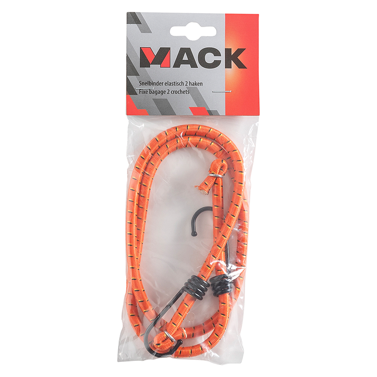 Afbeelding laden in galerijviewer, Mack 1006828 - snelbinder elastisch 2 haken rood | 5 stuks
