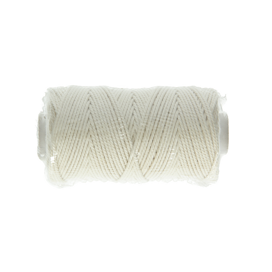 Mack 1006913 - paktouw katoen ecru 1mm ca 90m | 10 stuks