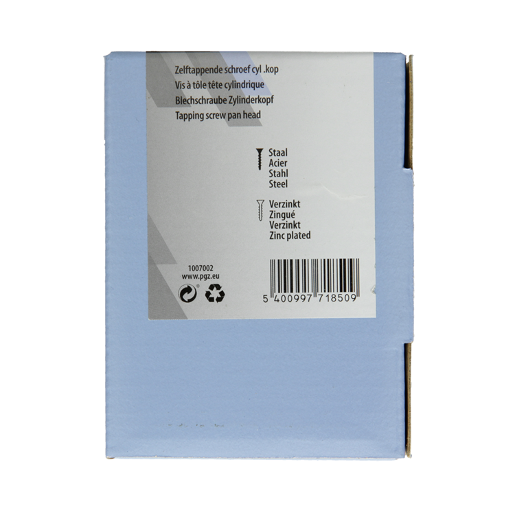Afbeelding laden in galerijviewer, Mack 1007002 - zelftap. schroef cyl. kop 100 100 st 4,8x38mm | 5 stuks
