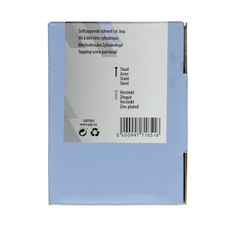 Afbeelding laden in galerijviewer, Mack 1007003 - zelftap. schroef cyl. kop 100 100 st 4,8x50mm | 5 stuks
