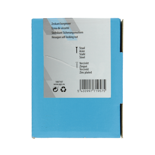 Mack 1007107 - borgmoeren 100 st m10 | 5 stuks