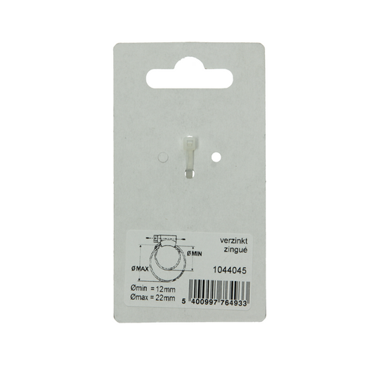 Mack 1044045 - verzinkte spanring (2) 12-22mm | 10 stuks