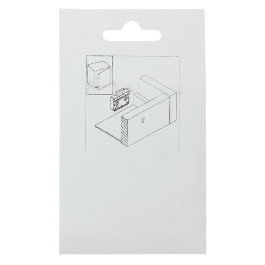 Mack 1015912 - 1 oplegmeubelslot vernikkeld 15mm | 5 stuks