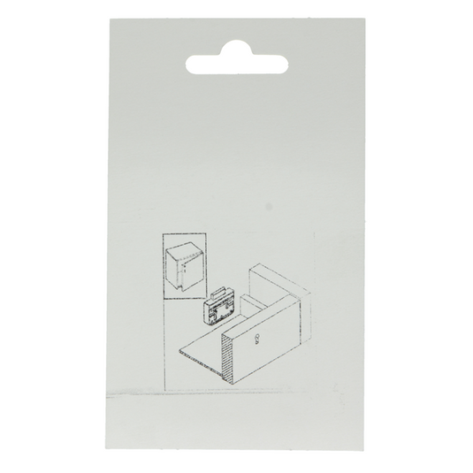 Mack 1015913 - 1 oplegmeubelslot vernikkeld 20mm | 5 stuks