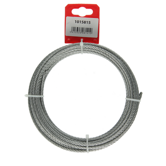 Mack 1015815 - verzinkte staalkabel 6x7 10m 4mm wll 170 kg din en 12385-4 | 5 stuks