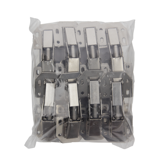 Mack 1013705 - 12 opzetveerscharnieren vernikkeld easy-line | 5 stuks