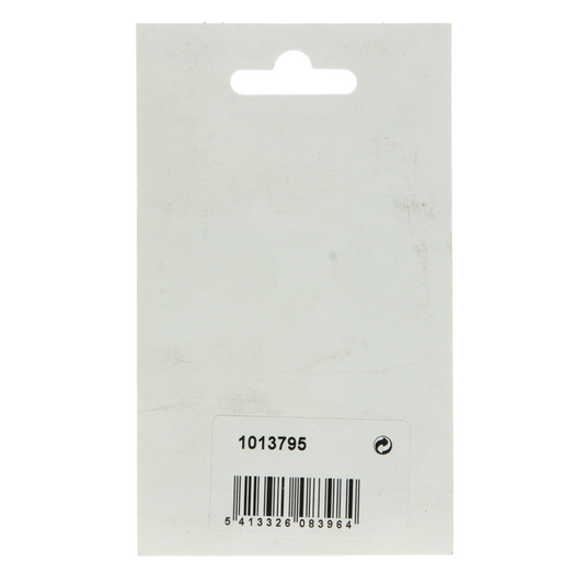 Mack 1013795 - 4 geplooide winkelhaken wit gelakt 60x60mm | 10 stuks