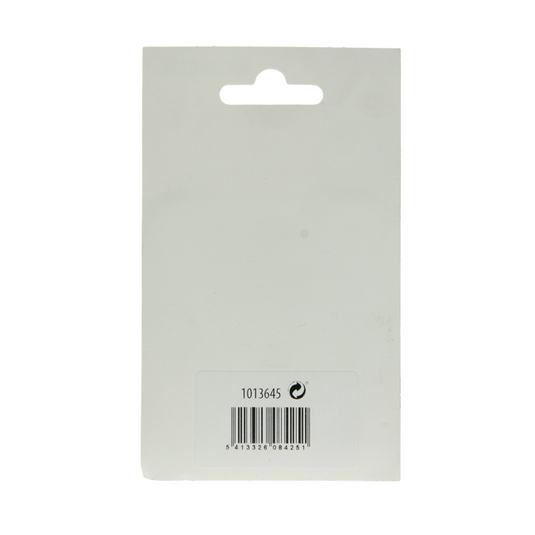 Mack 1013645 - 4 hoekverbinders smal bruin | 5 stuks