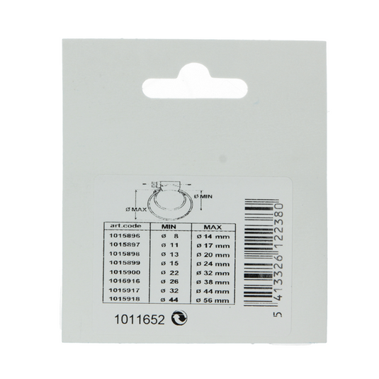 Mack 1011652 - slangklem verz 6-8mm 2st | 12 stuks