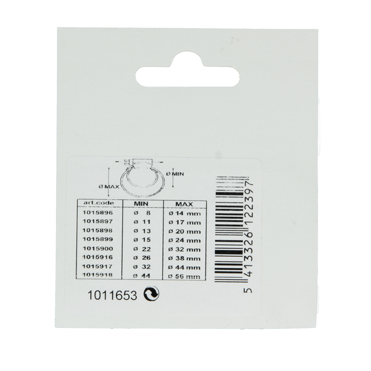 Afbeelding laden in galerijviewer, Mack 1011653 - 2 mini spanringen verzinkt 7x9mm | 10 stuks
