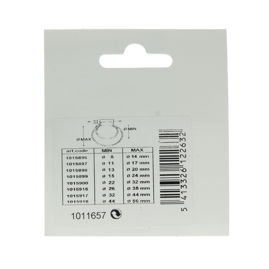 Mack 1011657 - 2 mini spanringen verzinkt 11x13mm | 10 stuks