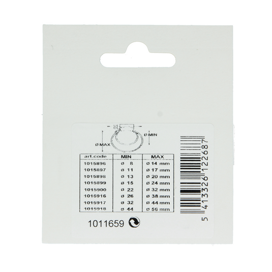 Mack 1011659 - 2 mini spanringen verzinkt 13x15mm | 10 stuks